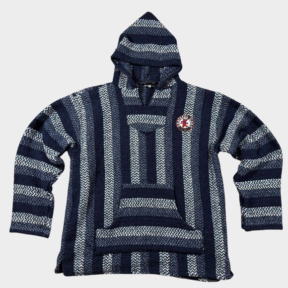 Rock & Roll HOF Other - Grateful Dead Rock and Roll Hall of Fame Baja Hoodie XL Dancing Bear Drug Rug